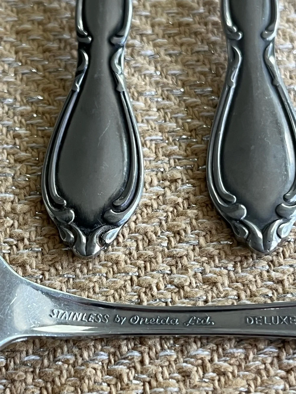 Strathmore Stainless Spoons (4) by ONEIDA *plus bonus jelly spoon